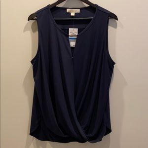 Michael Kors Sleeveless top Navy